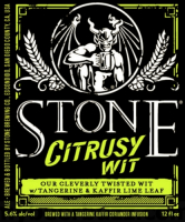 Пиво Stone Citrusy Wit Пиво Stone Citrusy Wit