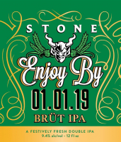 Пиво Stone Enjoy By 01.01.19 Brüt IPA Пиво Stone Enjoy By 01.01.19 Brüt IPA