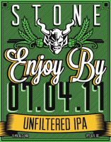Пиво Stone Enjoy By 07.04.17 Unfiltered IPA Пиво Stone Enjoy By 07.04.17 Unfiltered IPA