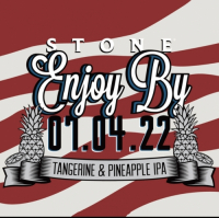 Пиво Stone Enjoy By 07.04.22 Tangerine & Pineapple IPA Пиво Stone Enjoy By 07.04.22 Tangerine & Pineapple IPA