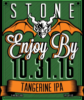 Пиво Stone Enjoy By 10.31.16 Tangerine IPA Пиво Stone Enjoy By 10.31.16 Tangerine IPA