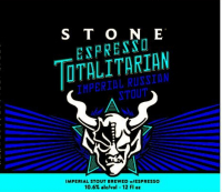 Пиво Stone Espresso Totalitarian Imperial Russian Stout Пиво Stone Espresso Totalitarian Imperial Russian Stout