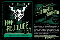 Пиво Stone Hop Revolver IPA: Hop #4 Mandarina Bavaria