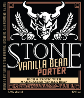 Пиво Stone Vanilla Bean Porter