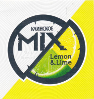 Пиво Клинское Mix Lemon & Lime Пиво Клинское Mix Lemon & Lime