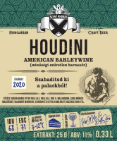 Пиво Houdini (2020) Пиво Houdini (2020)