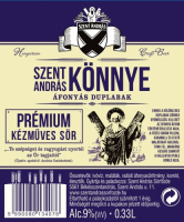Пиво Szent András Könnye Пиво Szent András Könnye