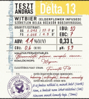 Пиво TesztAndrás Delta.13 Пиво TesztAndrás Delta.13