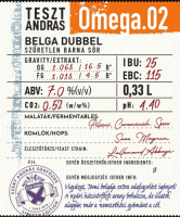 Пиво TesztAndrás Omega.02 Пиво TesztAndrás Omega.02