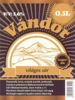 Пиво Vándor Пиво Vándor