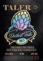 Пиво Darkest Taste 24/7 Пиво Darkest Taste 24/7