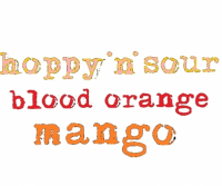 Пиво Hoppy & Sour : Blood Orange, Mango & Mace
