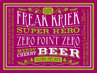 Пиво Freak Kriek Super Hero Zero Point Zero Cherry Beer Пиво Freak Kriek Super Hero Zero Point Zero Cherry Beer