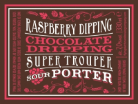 Пиво Raspberry Dipping Chocolate Dripping Super Trouper Sour Porter Пиво Raspberry Dipping Chocolate Dripping Super Trouper Sour Porter