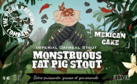 Пиво Monstruous Fat Pig Stout Mexican Cake Edition