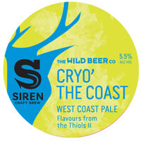 Пиво Cryo' the Coast Пиво Cryo' the Coast
