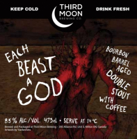 Пиво Barrel Aged Each Beast A God Пиво Barrel Aged Each Beast A God