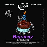 Пиво Bestowed - Birthday (2nd Anniversary) Пиво Bestowed - Birthday (2nd Anniversary)