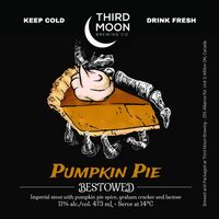 Пиво Bestowed - Pumpkin Pie (2021) Пиво Bestowed - Pumpkin Pie (2021)