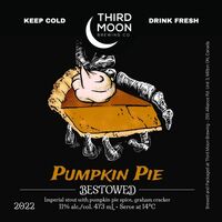Пиво Bestowed - Pumpkin Pie (2022) Пиво Bestowed - Pumpkin Pie (2022)