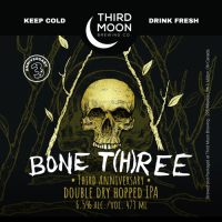 Пиво Bone T(h)ree - DDH Third Anniversary Пиво Bone T(h)ree - DDH Third Anniversary