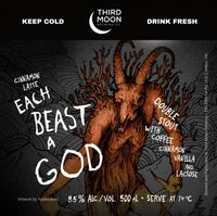Пиво Cinnamon Latte Each Beast a God Пиво Cinnamon Latte Each Beast a God