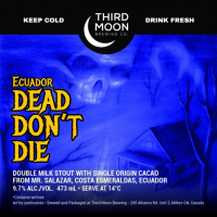 Пиво Dead Don't Die - Ecuador Пиво Dead Don't Die - Ecuador