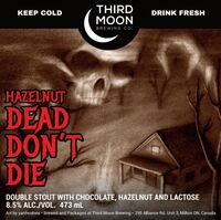 Пиво Hazelnut Dead Don't Die Пиво Hazelnut Dead Don't Die