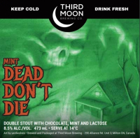 Пиво Mint Dead Don't Die Пиво Mint Dead Don't Die
