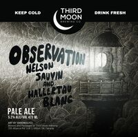 Пиво Observation - Nelson Sauvin & Hallertau Blanc Пиво Observation - Nelson Sauvin & Hallertau Blanc