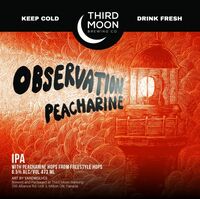 Пиво Observation - Peacharine Пиво Observation - Peacharine