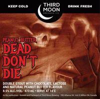 Пиво Peanut Butter Dead Don't Die Пиво Peanut Butter Dead Don't Die