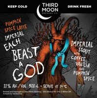 Пиво Pumpkin Spice Latte Imperial Each Beast A God Пиво Pumpkin Spice Latte Imperial Each Beast A God