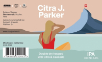 Пиво Citra J. Parker Пиво Citra J. Parker