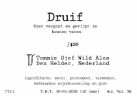 Пиво Druif (2016)