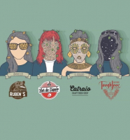 Пиво 4 Chicas 4 Lúpulos Пиво 4 Chicas 4 Lúpulos