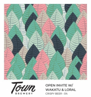 Пиво Open Invite W/ Wakatu & Loral Пиво Open Invite W/ Wakatu & Loral