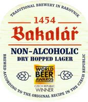 Пиво Bakalář Non-Alcoholic Dry Hopped Lager