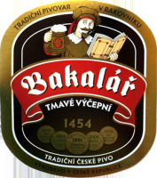 Пиво Bakalář Tmavá desítka