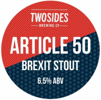 Пиво Article 50 Brexit Stout