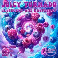 Пиво Juicy Tornado: Blueberry And Raspberry
