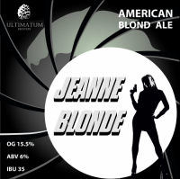 Пиво Jeanne Blonde