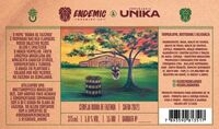 Пиво Endemic Cerveja Rubra De Fazenda - Safra 20/21