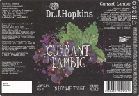 Пиво Dr. James Hopkins Currant Lambic