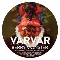 Пиво Berry Monster Raspberry, Cherry, Black Currant, Blueberry, Beetroot, Peanut Butter Imperial Sour Ale