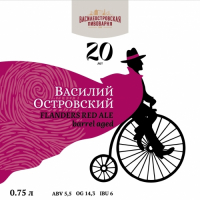 Пиво ВАСИЛИЙ ОСТРОВСКИЙ к 20-летию компании / VASILIY OSTROSKIY 20th Anniversary