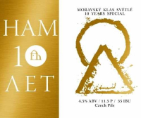 Пиво Moravský Klas Světlé 10 Years Special Пиво Moravský Klas Světlé 10 Years Special