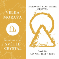 Пиво Moravský Klas Světlé Crystal