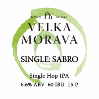 Пиво Single: Sabro Пиво Single: Sabro