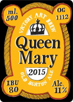 Пиво Queen Mary Old Burton Ale 2015 Пиво Queen Mary Old Burton Ale 2015